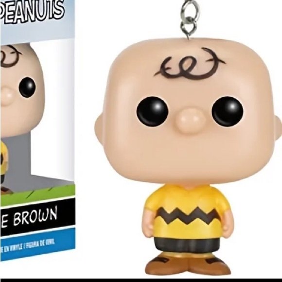 NEW Charlie Brown keychain or charm - Picture 2 of 2